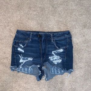 American eagle jean shorts
